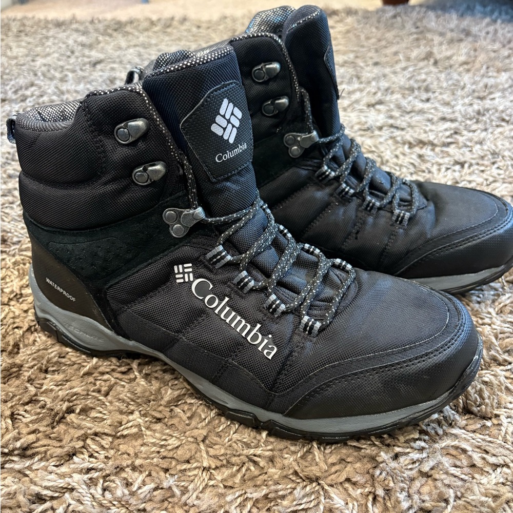 Columbia Black M Harper Forest FS Boot 200G Insulation Waterproof Men’s Size 12
